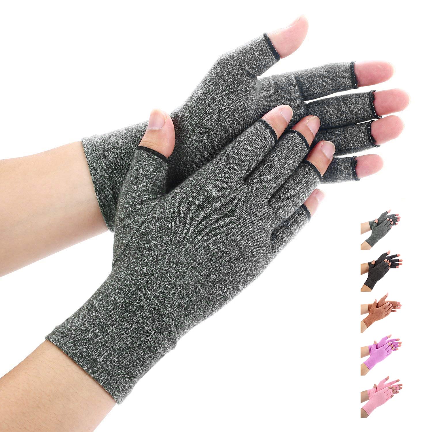 Duerer Arthritis Compression Gloves (Gray)