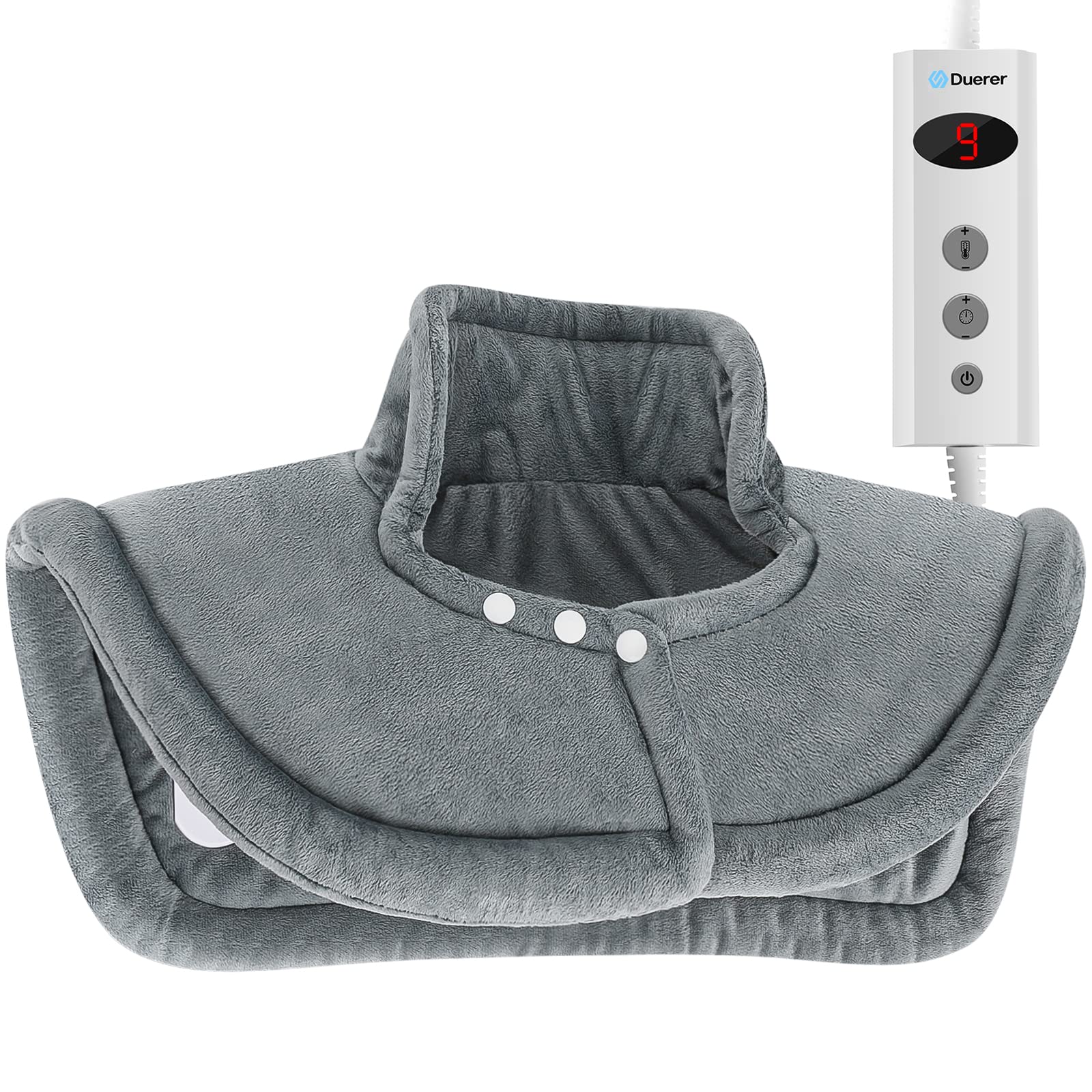 Duerer Electric Heating Pad For Back Shoulder Neck