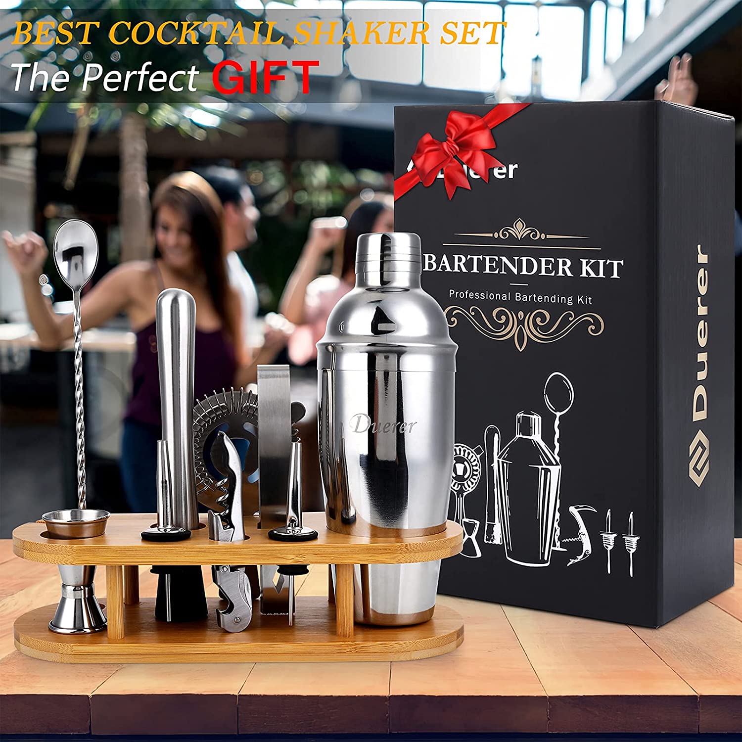 Duerer Bartender Kit with Stand