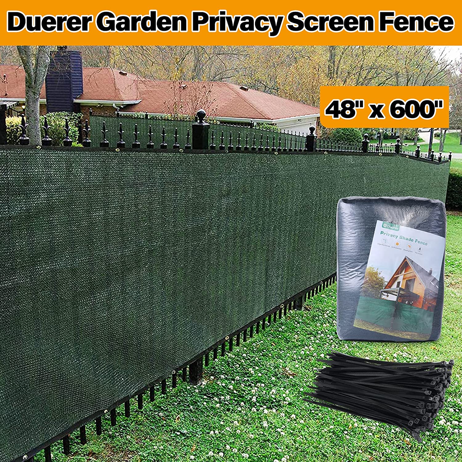 Duerer Privacy Screen Fence (Green)