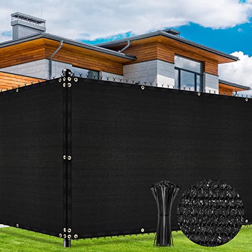Duerer Privacy Screen Fence (Black)