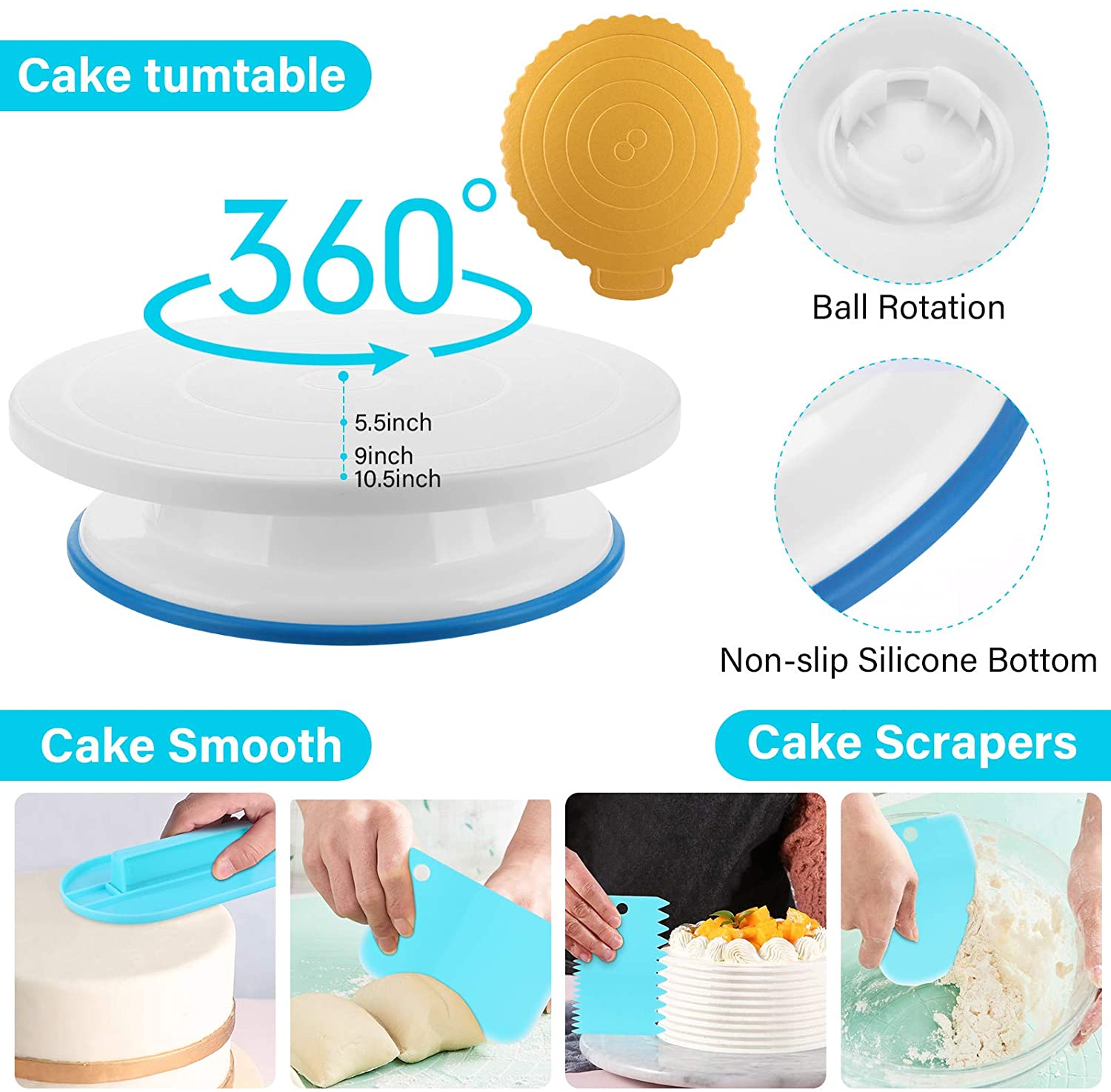 Cake Decorating Supplies Kit – Duerer